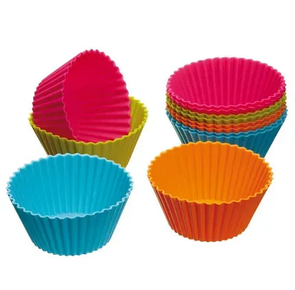 reussible silicone baking cup muffin